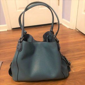 Coach Blue Shoulder Bag